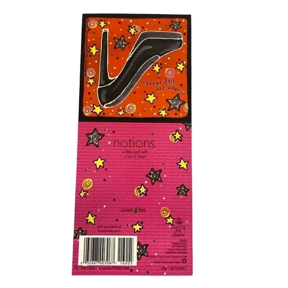 FRIENDS High Heels Vintage 6/pk Leanin'‎ Tree Greeting Cards Lori Wiseman NIP
